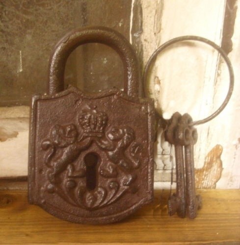 Deko vorhängeschloss mit - deko,