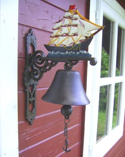 Türglocke segelschiff antik - segelschiff,