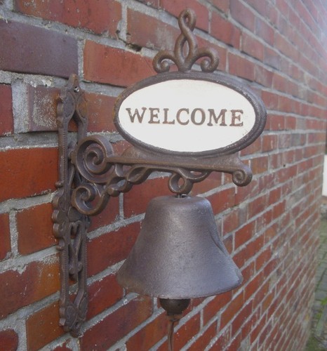 Türglocke welcome antik - welcome,