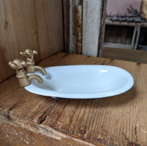 Seifenschale badewanne antik - seifenschale,